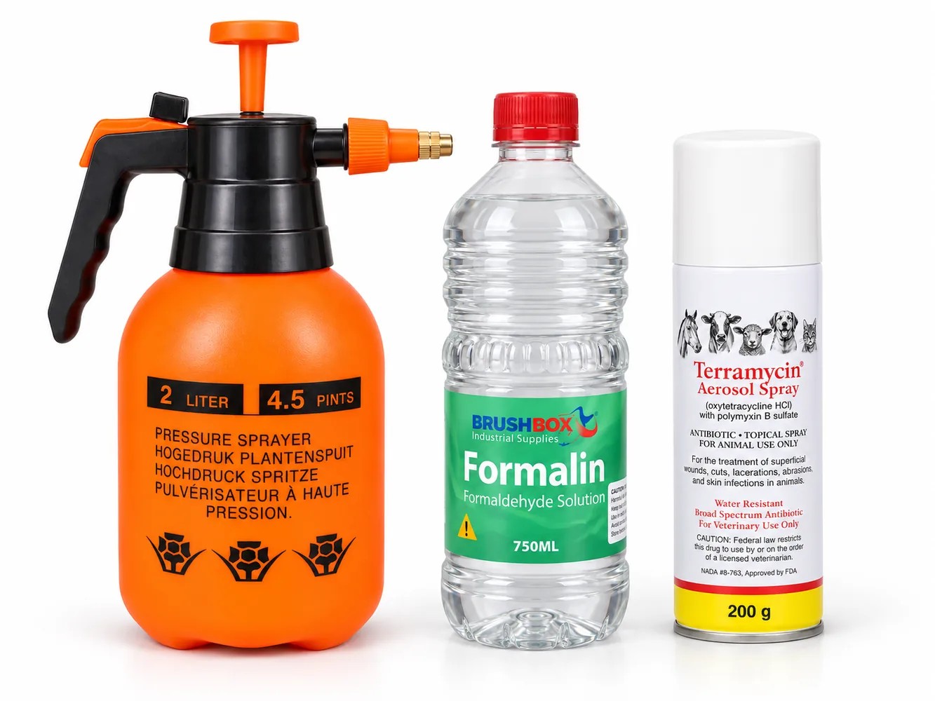 Season Grains sprayer, formalin and veterinary products